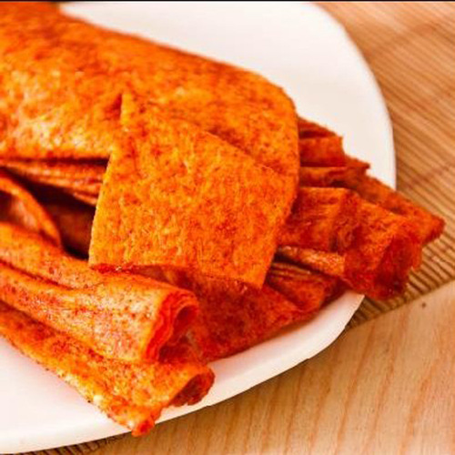 Wholesale Lin Mengmeng spicy crispy chicken skin 180g spicy ready-to-eat snacks spicy strips food mixed batch