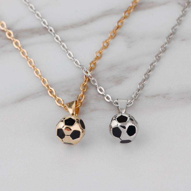 New fashion world cup football pendant necklace yiwu nihaojewelry wholesale