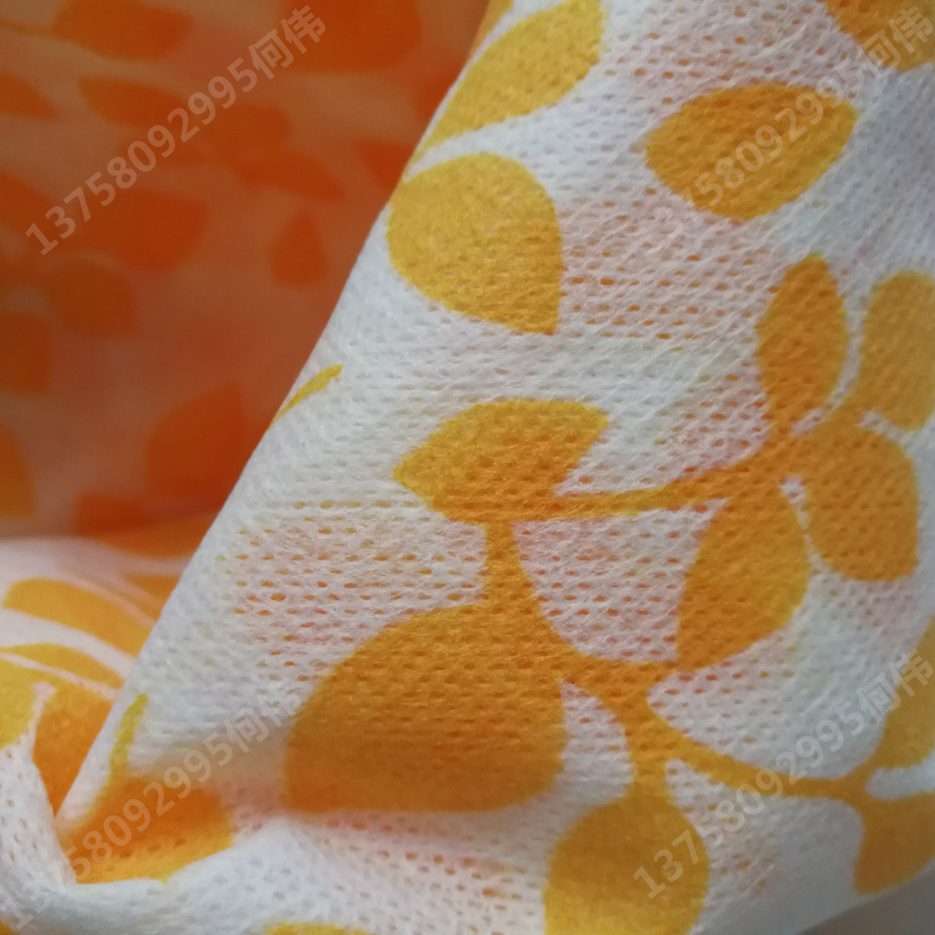 卡通印花水刺無紡布