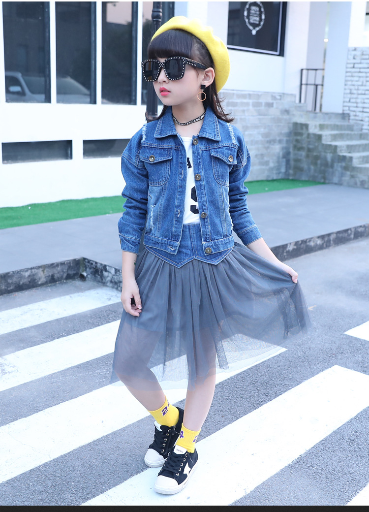 女童网纱牛子裙_15