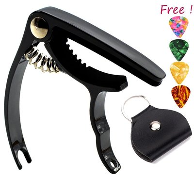 吉他變調夾鋅合金變調夾撥片包撥片民謠古典變調夾廠家現貨批發