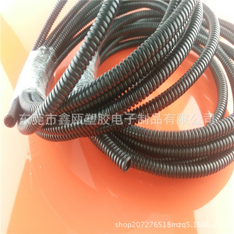 批发 AD7塑料波纹管 穿线波纹管 pe塑料波纹管 PP阻燃波纹管