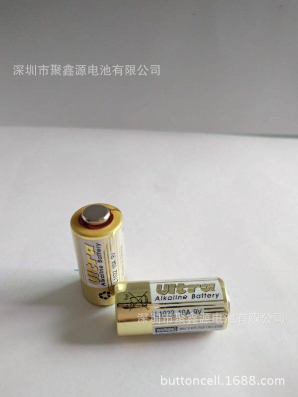 钢壳9V 10A|L1022电池 9伏 A10碱性高压层叠电池