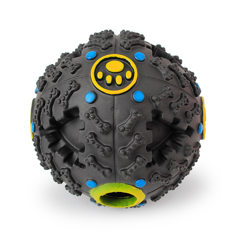 跨境批发 小号搪胶怪叫球漏食球 HAWOO中小型犬宠物用品狗狗玩具