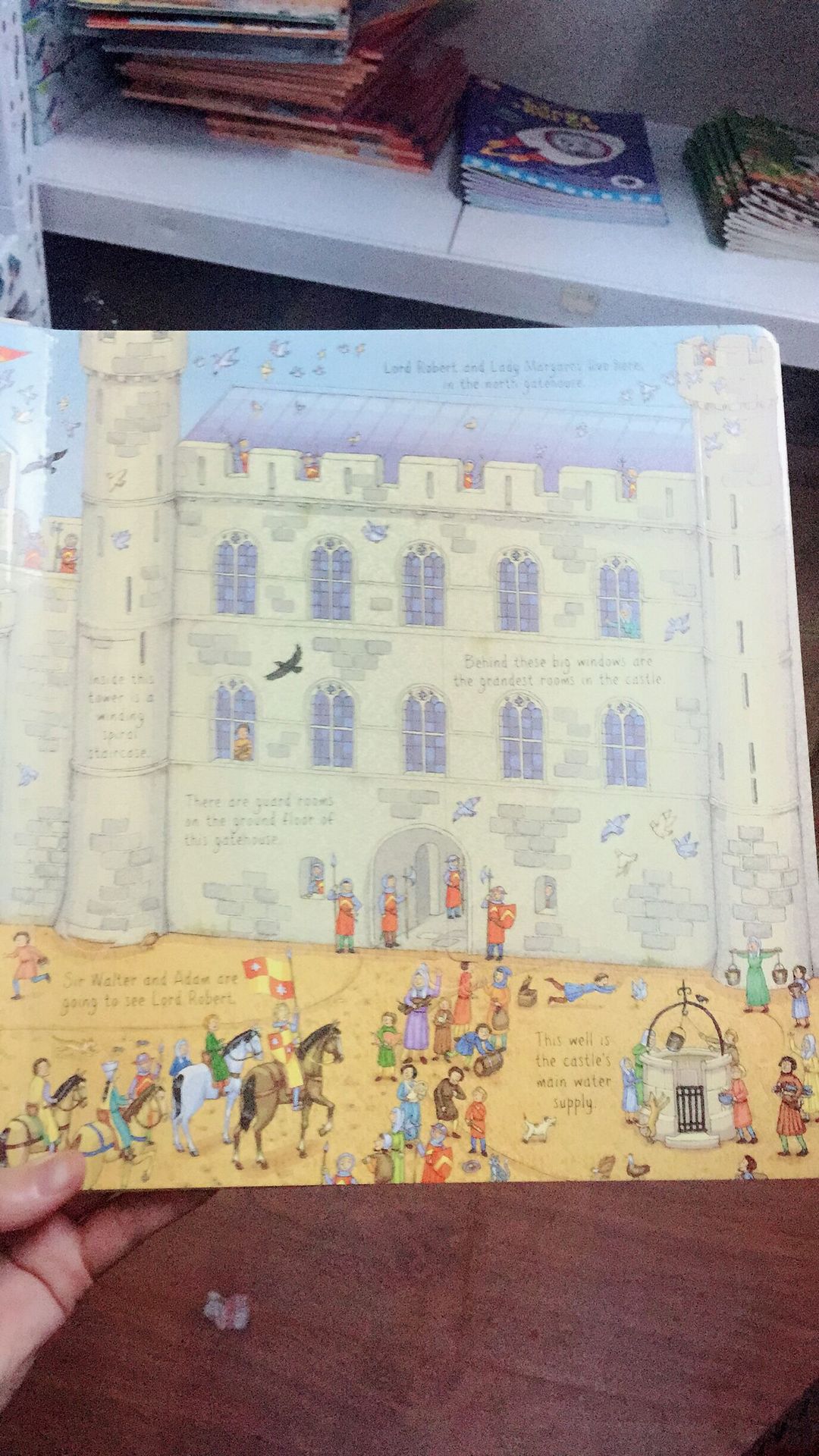 Flip book, coloring book