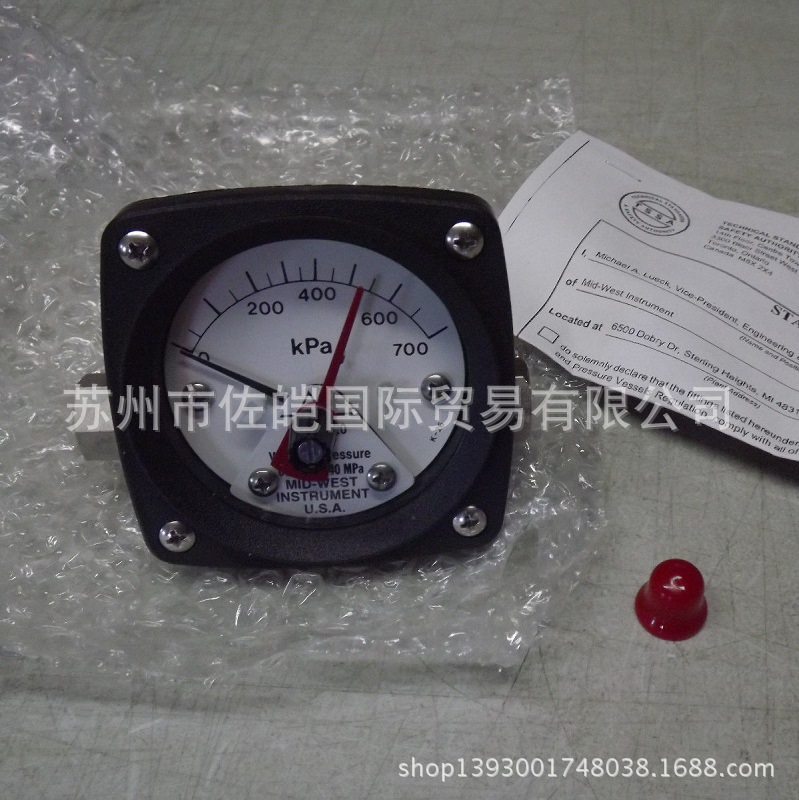 Mid-West Instrument品牌压力表 120SA-00-MO型号原装表