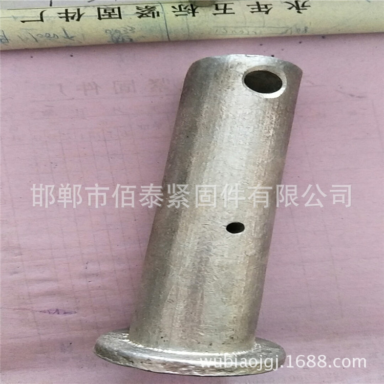 厂家直销  m100高强度平头打孔销轴 国标不锈钢打孔销轴 现货