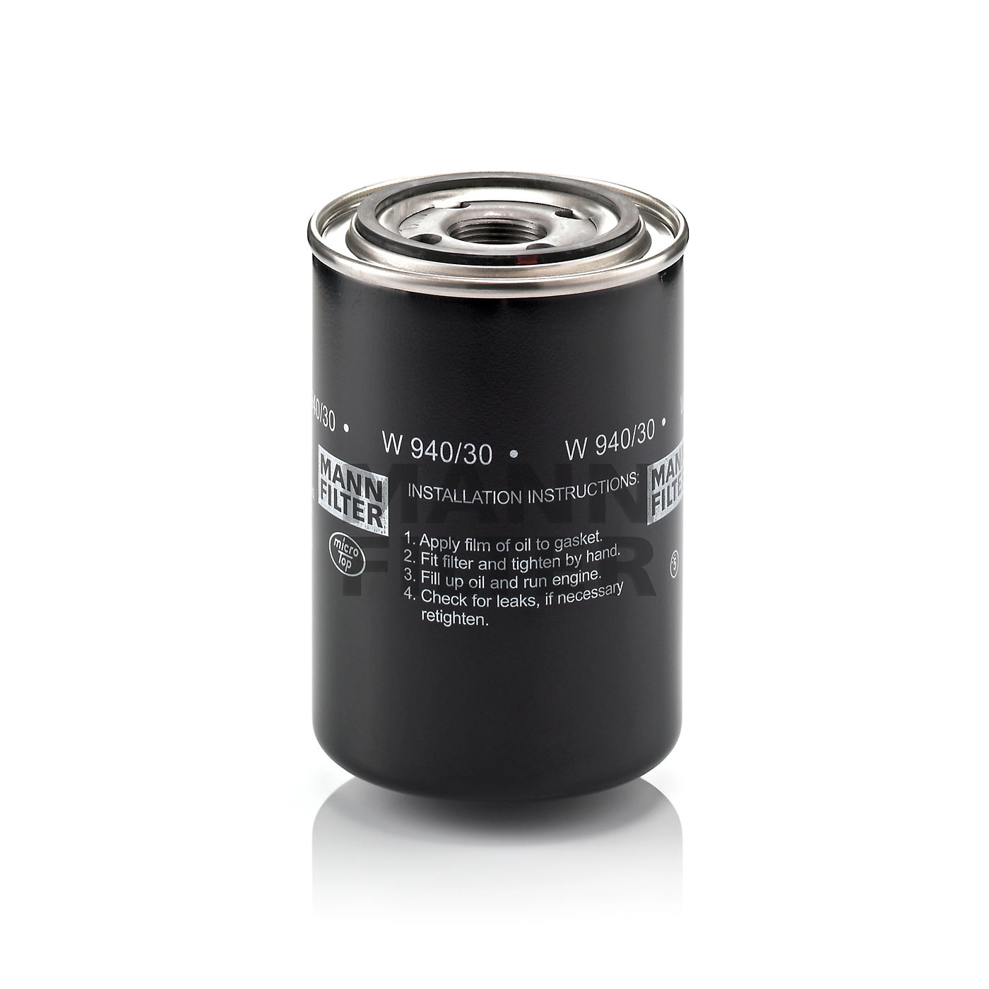 W940/30油滤MANN-FILTER(曼牌滤清器)
