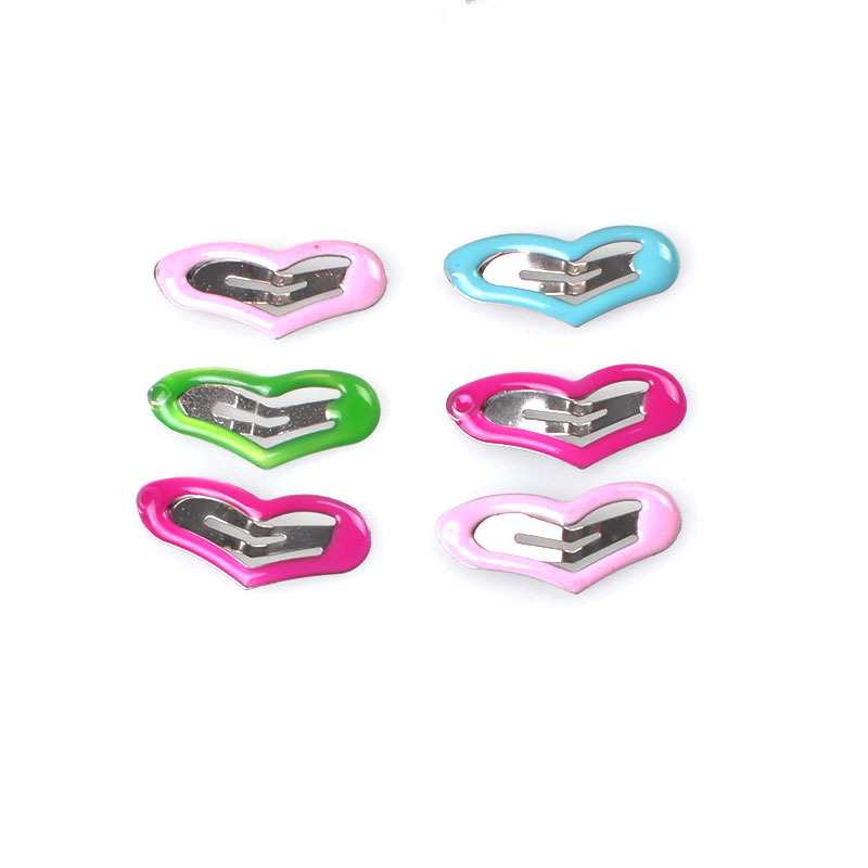 Pet dog Card issuance Flower Headdress Super small BB Clip Love 2.4cm Teddy Yorkshire Maltese