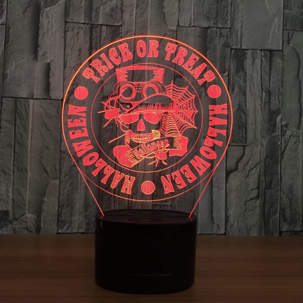 亚克力创意3d立体led小夜灯