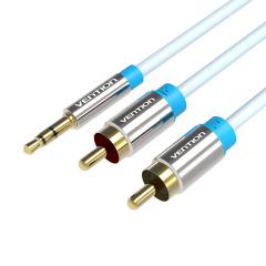 Vention 3.5mm Audio Y-Splitter 3.5mm to Dual RCA Audio Cable Computer Speaker Cable