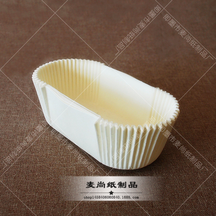 Molde de papel de pastel para hornear resistente a altas temperaturas taza de papel para hornear pan tostado bandeja de papel clásico en forma de barco gran fabricante