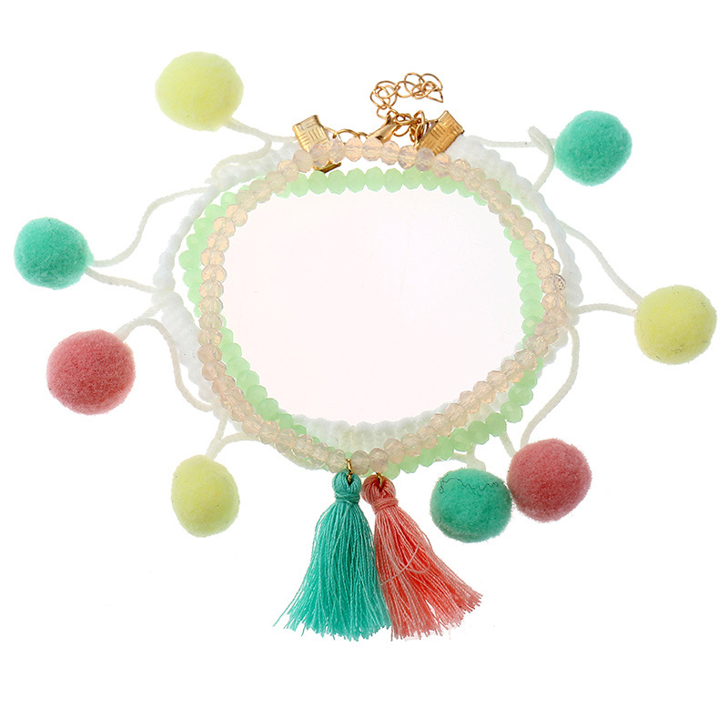 Fashion OL crystalBracelet (Mixed color)NHNNZ3009-Mixed color