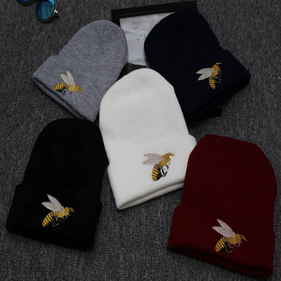 (Торговля через границу), вязаная демисезонная лыжевая шапка, Aliexpress, ebay, с вышивкой