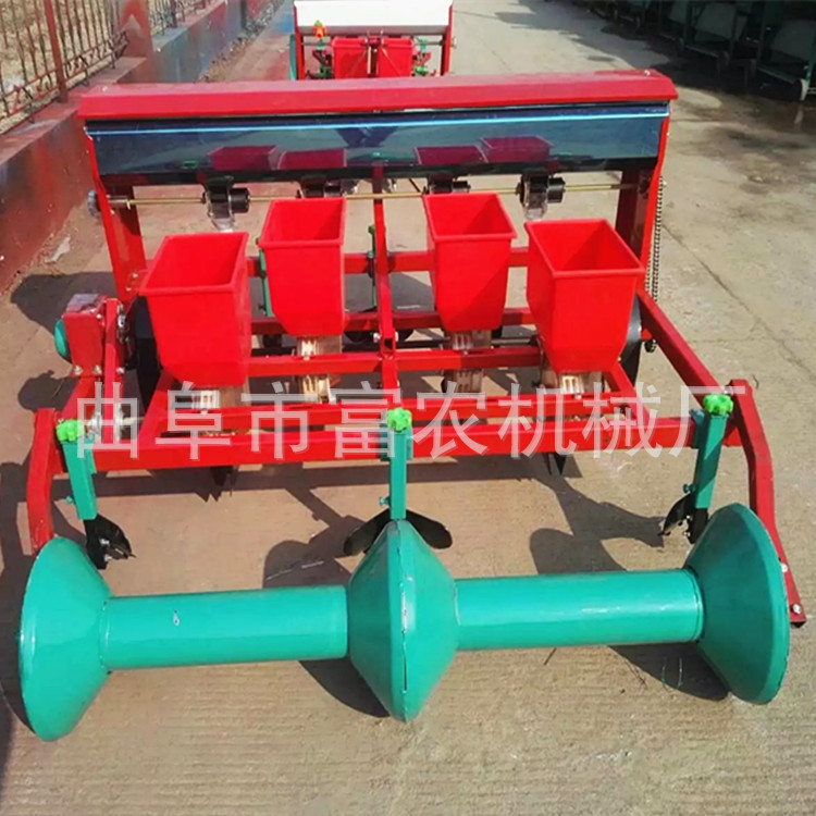 四行玉米花生播种机 玉米覆膜播种机 新型玉米播种机