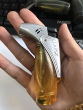 银星啄木鸟直冲焊枪透明充气防风打火机微型焊枪艾灸/香道专用跨