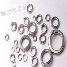 現貨批發開口鍍鎳彈墊M2-M16等不銹鋼彈墊高強度重型開口彈簧墊圈