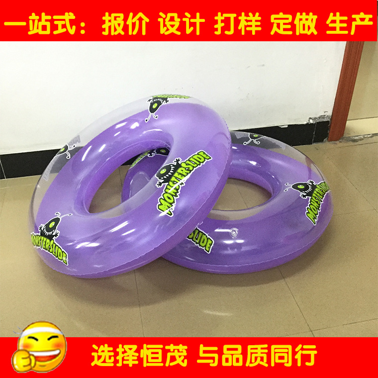 印花 环保PVC 泡圈游泳圈救生圈工厂