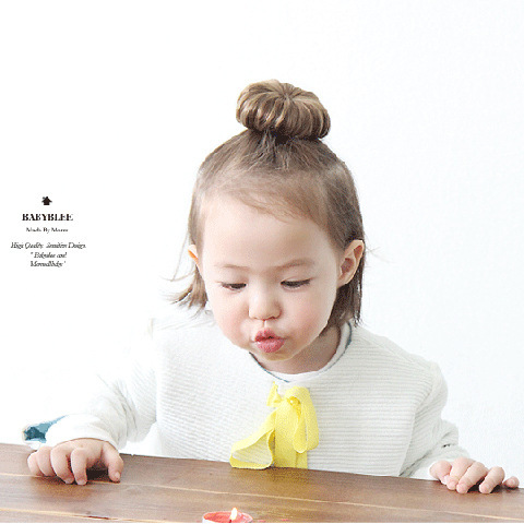 Girl's ball head wig bag, baby hairpin hair bag, flower hair accessory, children's hair bag for performances