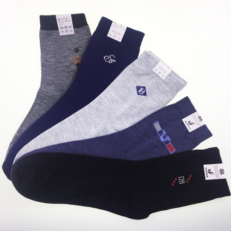 [ 20 Dual 1]men and women Imitation wool Autumn and winter leisure time Cotton socks Medium hose Stall goods Socks