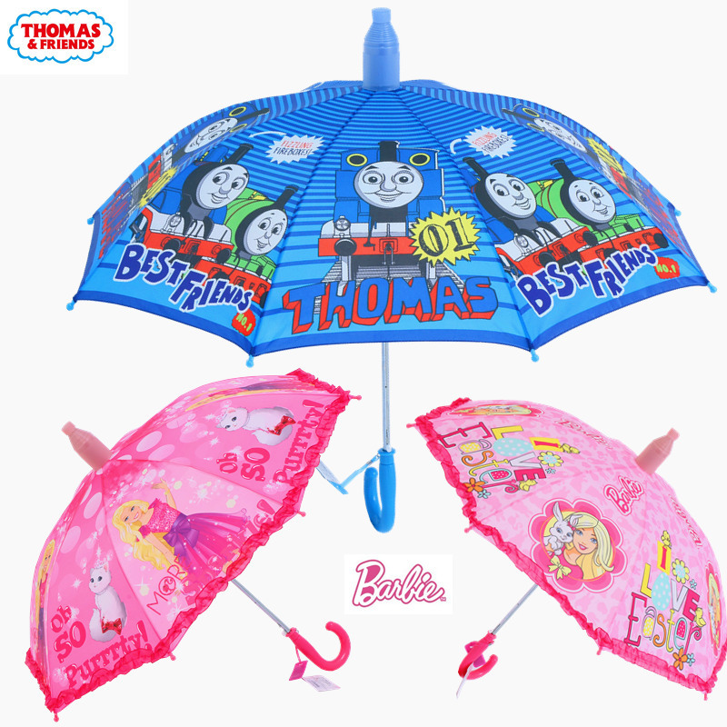 Barbie children Eye Umbrella princess Umbrella waterproof bushing student Umbrella baby Sunshade child Umbrella