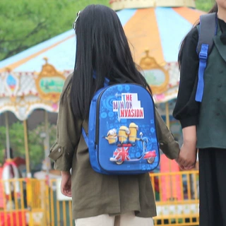 厂家新款创意卡通小学生书包透气减压双肩包厂家直销可logo定制