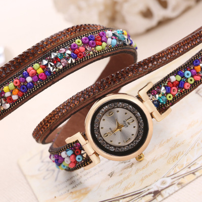 wish Explosive money sloggi 288 stone Twine Female models Bracelet watch Diamond Twine lady Quartz watch One piece On behalf of