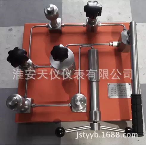 TY-7511 настольный ручной гидравлический насос гидравлический насос давления масляной среды ручной источник давления воды контрольный датчик давления