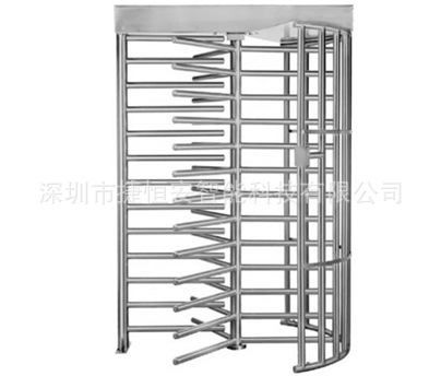 智能人行通道闸JHA511机场监狱工地指纹人脸旋转闸全高单门转闸