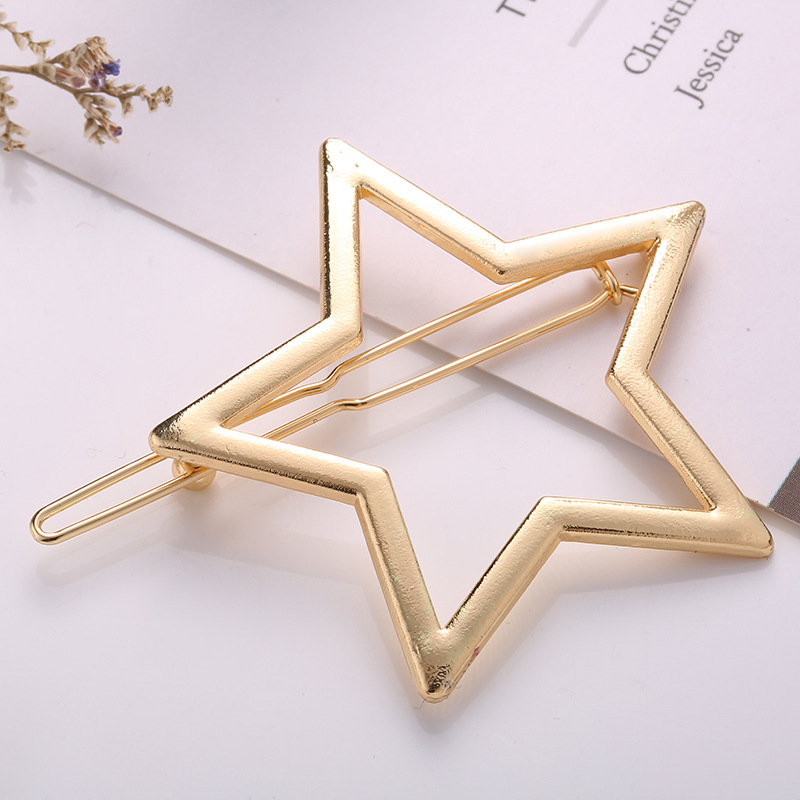 Fashion Star Alloy Hair Clip display picture 3