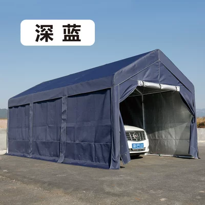 sibada Winter Alpine Oxford Thickened Cotton Double Layer Cold-proof Warm-proof Rainproof Outdoor Ice Fishing Accommodation Project Tent (Çadırlar) - dark-blue-3m-x-6m