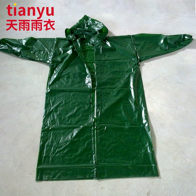 Split raincoat