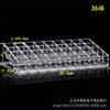 Big acrylic transparent lipstick, storage box, crystal, stand, South Korea, 36 cells