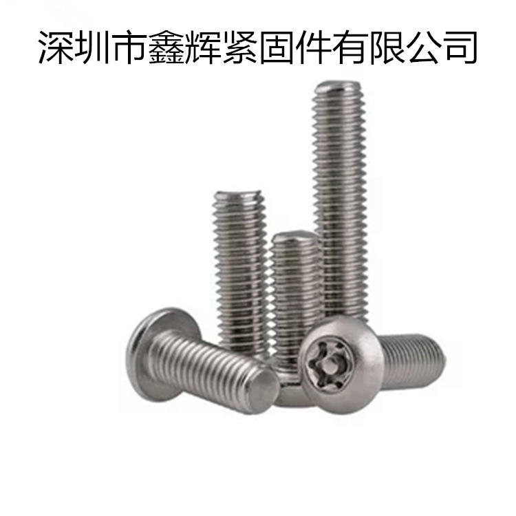 促销GB2672 304不锈钢圆头/盘头内梅花螺丝钉 防盗螺钉M8 M10  