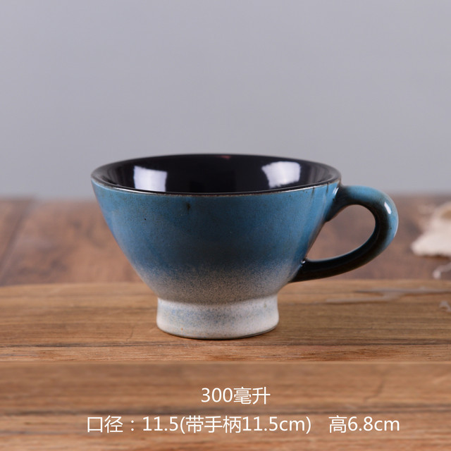 Nhật Bản cổ trắng cà phê văn phòng cốc sữa Cup đặc điểm cá tính của sáng tạo cốc gốm cốc nước gói cốc Bộ cốc