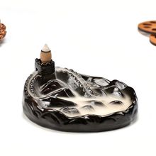 陶瓷香薰炉倒流香炉香道用品摆件香器万里长城批发长城文创塔香