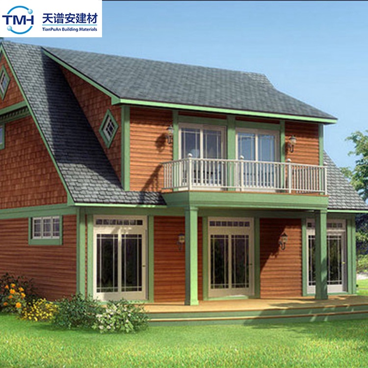 佛山厂家直销休闲木屋别墅，结构稳固的重型木结构活动房设计施工