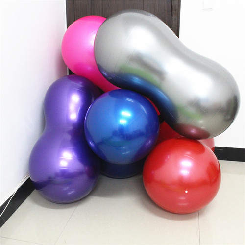 Blue Song brand thickened explosion-proof yoga peanut ball fitness ball rehabilitation therapy ball yoga ball can be authorized
