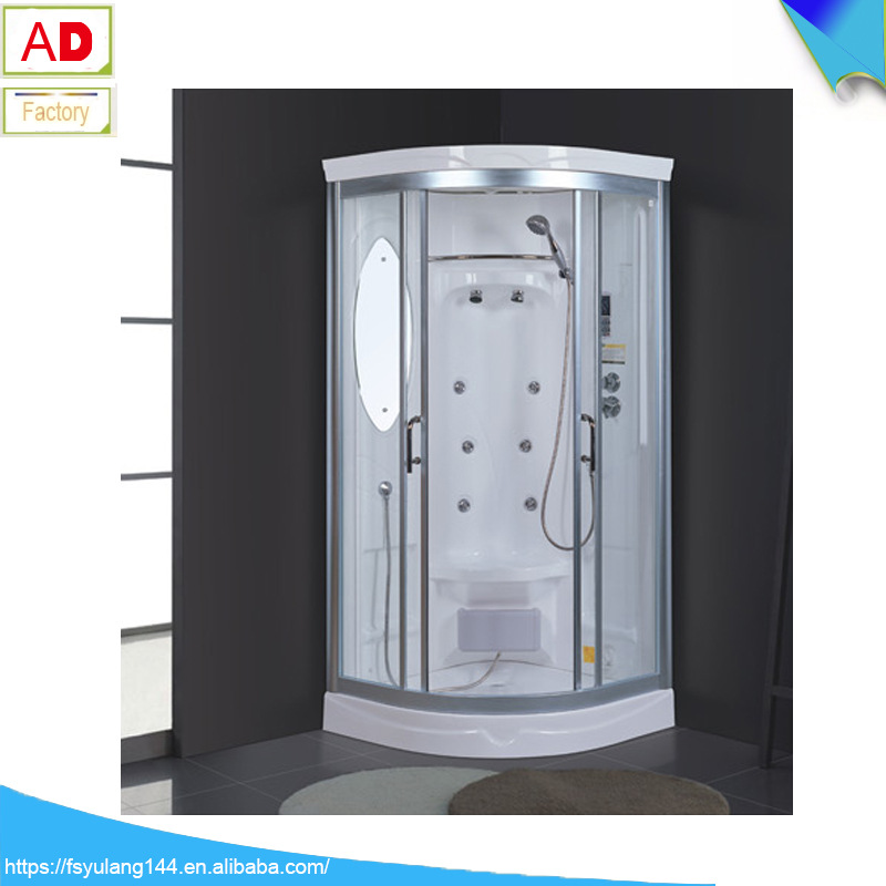 整体浴房 蒸汽房 带亚克力底盆 整体淋浴房 封闭浴室便宜浴室