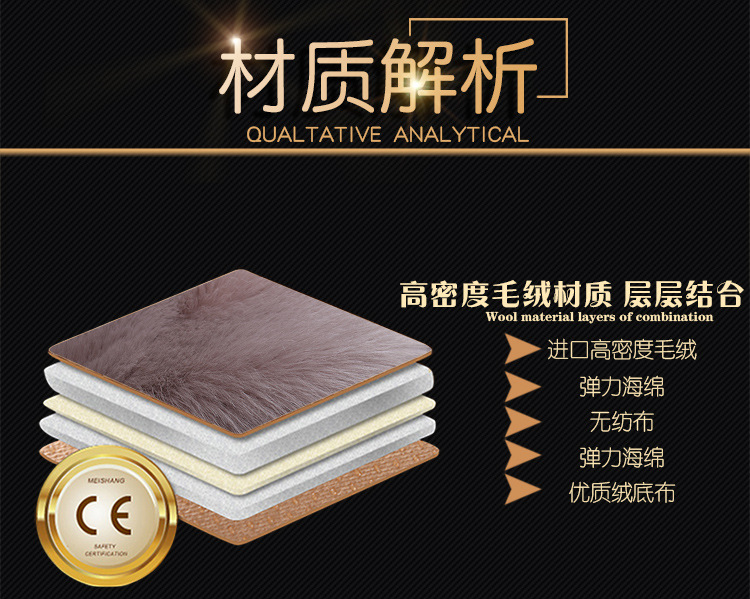 Amazon new car seat cushion Winter heated wool cashmere backrest main driving single manufacturer