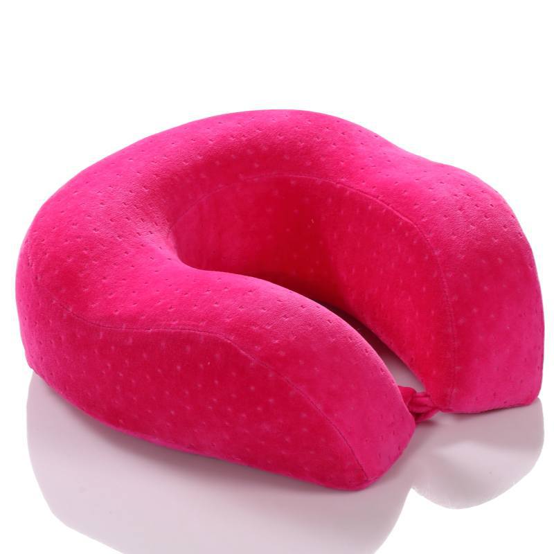 Foam Support U-Shaped Protection Airplane Travel Neck Car Memory Pillow_voghion.com