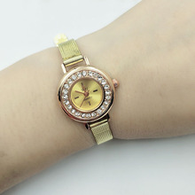 韩版手链表女表中学生网带石英表时尚潮流简约女生时装表手表批发