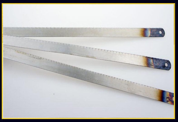 锋钢锯条做刀的教程和注意事项