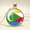 Pendant, fashionable accessory, with gem, wish, European style