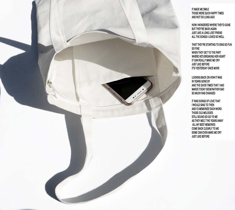 Nuevo hecho en casa básico simple todos los partidos diario práctico de gran capacidad verano fruta impresa bolsa de lona bolsa de hombro para las mujeres