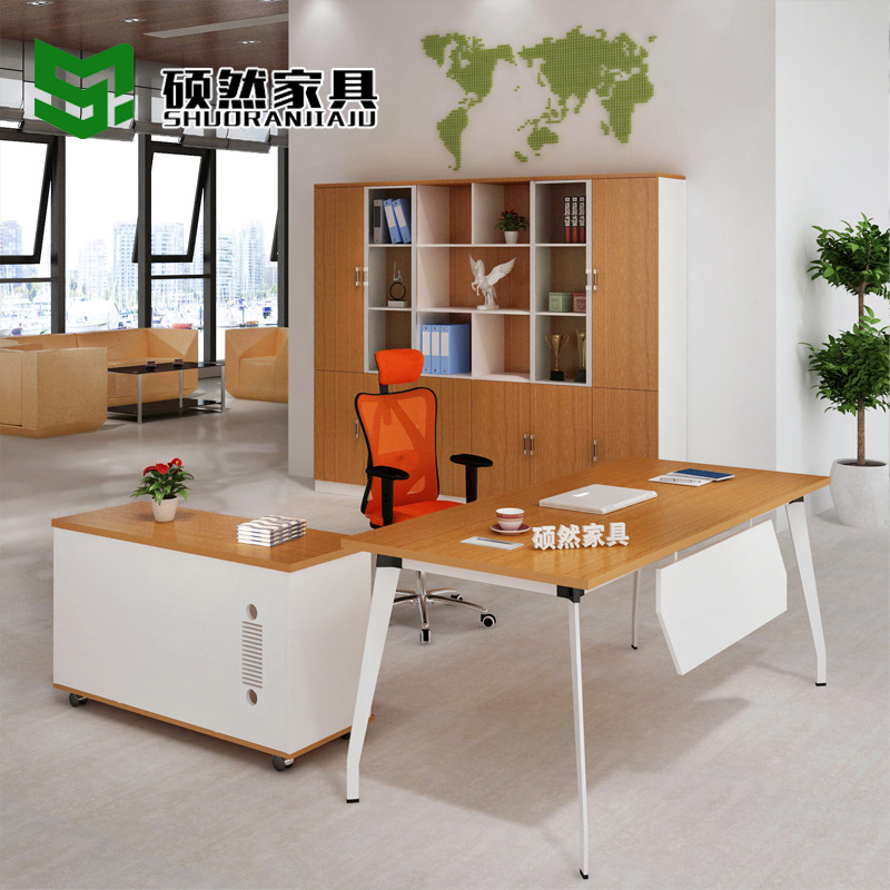 desk modern Simplicity European style Wood Boss table Free combination Bantai Executive desk Manager table
