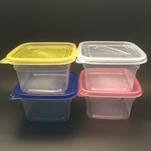 1005ml正方形一次性打包餐盒 早餐塑料饭盒 加厚带盖外卖盒