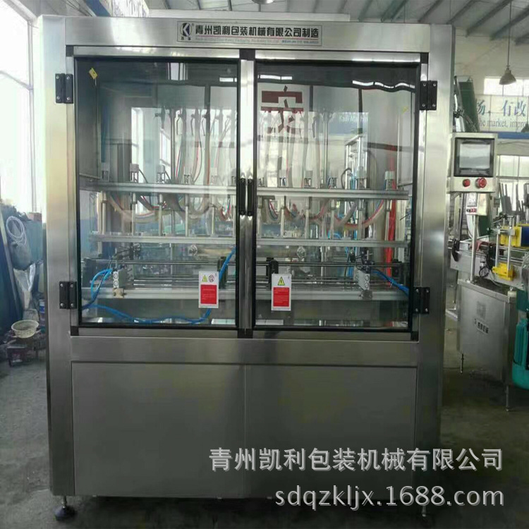 全自动灌装机 玻璃水 液体灌装机 叶面肥灌装机 工业专用灌装设备