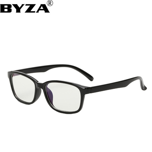Anti-blue light men's mobile phone myopia computer game goggles men's and women's flat mirror frame can be equipped with myopia 3028