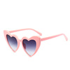 Sunglasses, glasses heart-shaped, 2018, gradient, wholesale